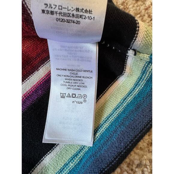 Lauren, Ralph Lauren, size Large Colorful, striped, stretchy, knit skirt - Picture 8 of 8